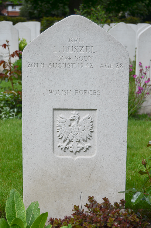 Ludwik Ruszel Polish War Grave