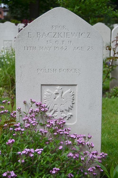 Egon Baczkiewicz Polish War Grave