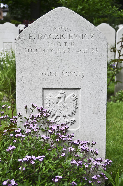 Egon Baczkiewicz Polish War Grave