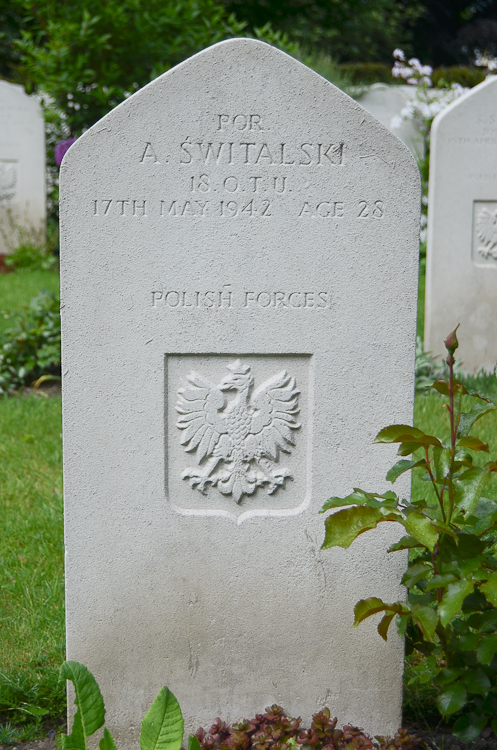 Aleksander Switalski Polish War Grave