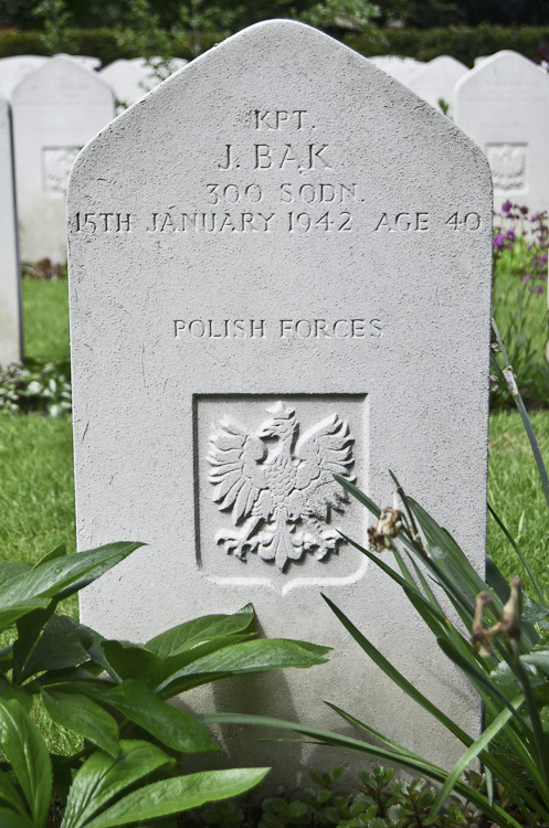 Jan Bak Polish War Grave