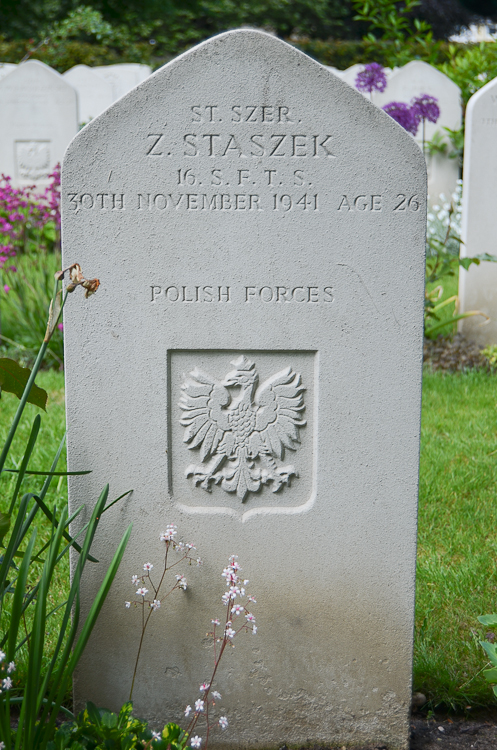 Zgymunt Staszek Polish War Grave