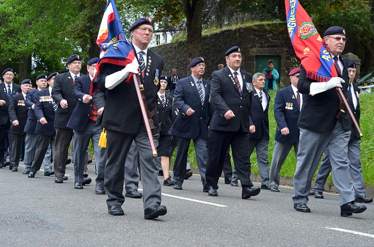 Military Veterans - Armed Forces Day 2015 Stirling
