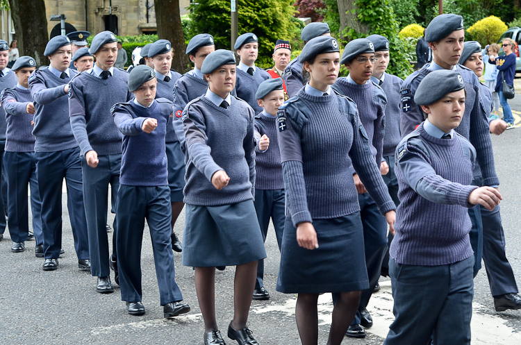 Air Cadets (ATC) - Armed Forces Day 2015 Stirling
