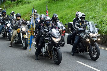 Riders Branch Royal British Legion Scotland - Armed Forces Day 2015 Stirling