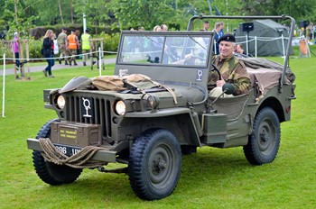 Vintage Military Vehicle - Armed Forces Day 2015 Stirling