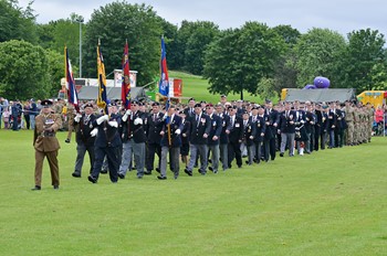 Military Parade - Armed Forces Day 2015 Stirling