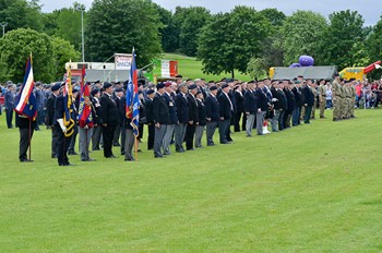 Veterans on Parade - Armed Forces Day 2015 Stirling