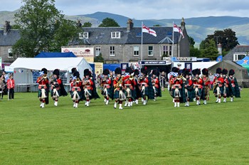 Band of the Royal Regiment of Scotland - Armed Forces Day 2015 Stirling