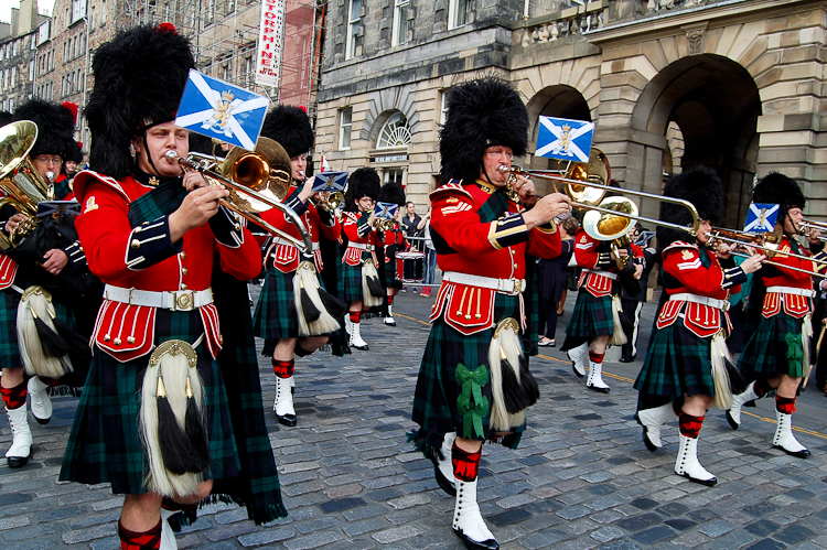 Band of the Royal Regiment of Scotland - Waterloo Anniversary Edinburgh 2015