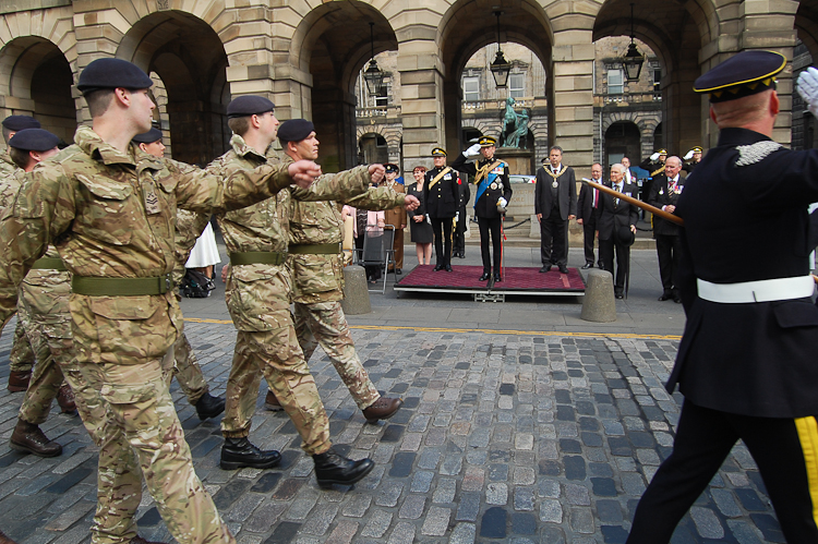 Duke of Kent RSDG Edinburgh 2015