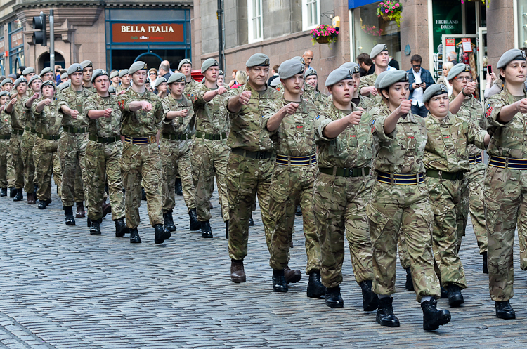 Cadets Royal Scots Dragoon Guards - Edinburgh 2015