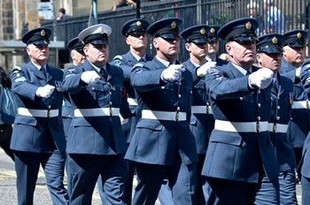 RAF Regiment Armed Forces Day 2015 Edinburgh