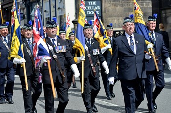 Royal British Legion Armed Forces Day 2015 Edinburgh
