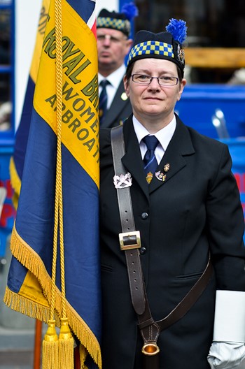 Lindsey Watson Royal British Legion Arbroath - Armed Forces Day 2015 Edinburgh