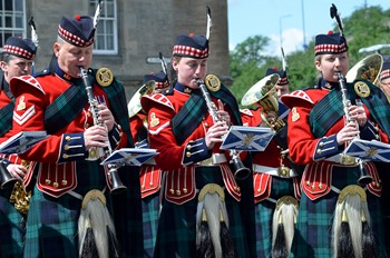Band of the Royal Regiment of Scotland - Grassmarket Edinburgh AFD
