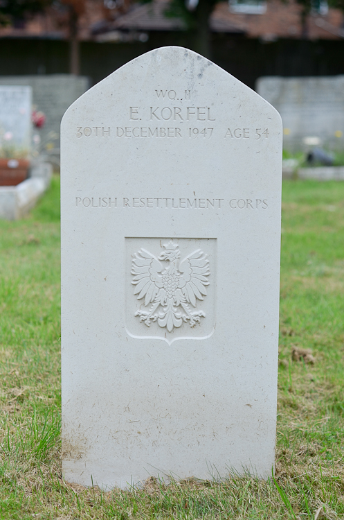 Edward Korfel Polish War Grave