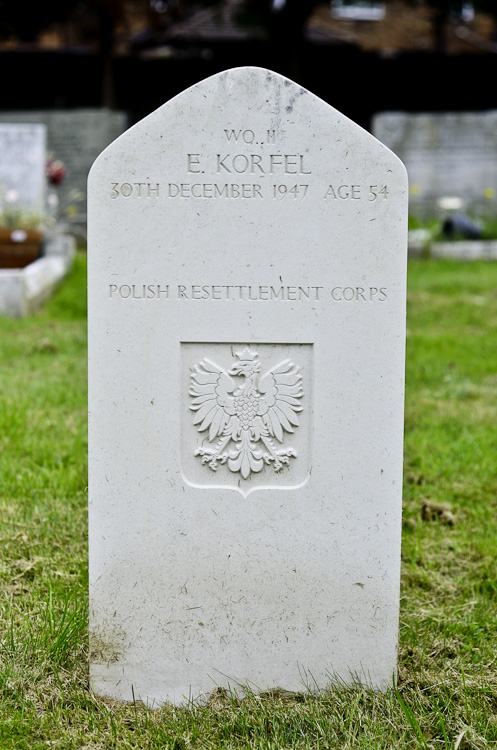 Edward Korfel Polish War Grave