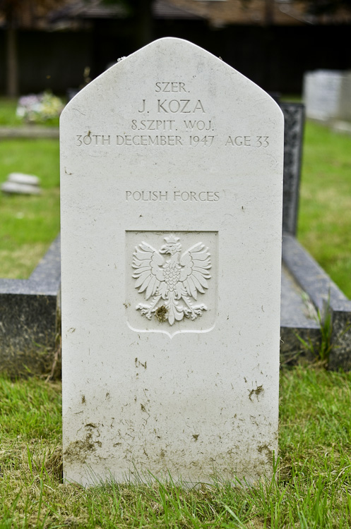 Jan Koza Polish War Grave