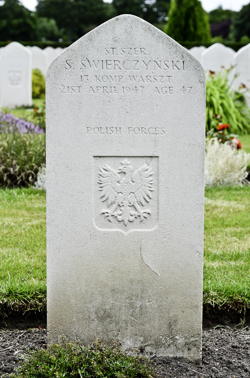 Stanislaw Swierczynski Polish War Grave