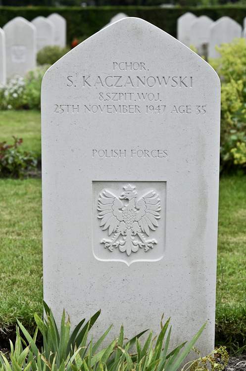 Stefan Kaczanowski Polish War Grave