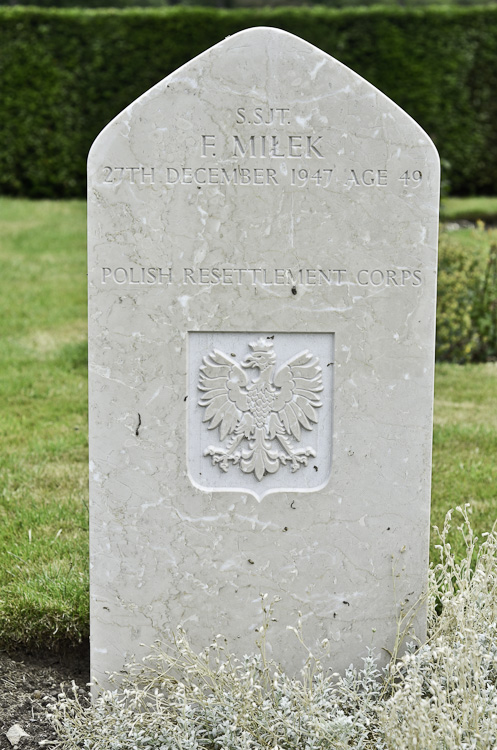 Franciszek Milek Polish War Grave