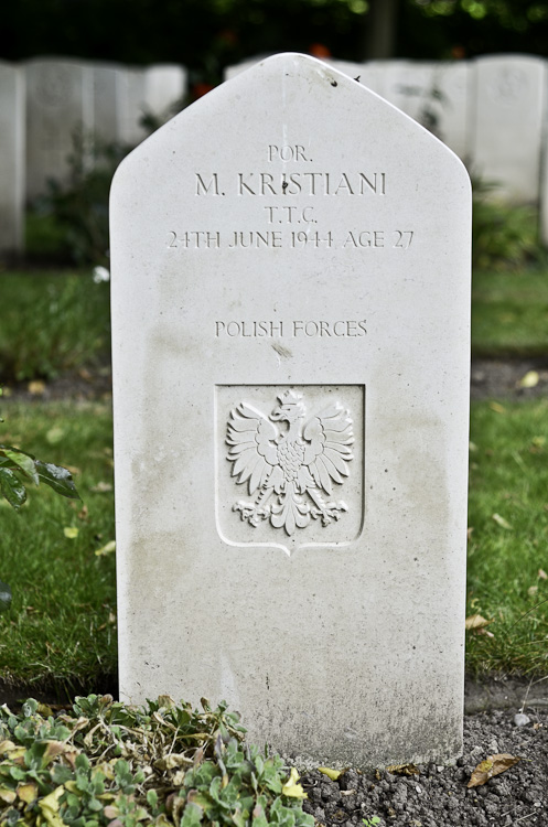 Michal Kristiani Polish War Grave