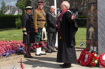 Reverend Sandy Fraser - Victory in Japan, Knightswood, Glasgow 2015