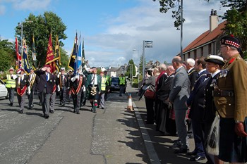 Parade - Victory in Japan, Knightswood, Glasgow 2015