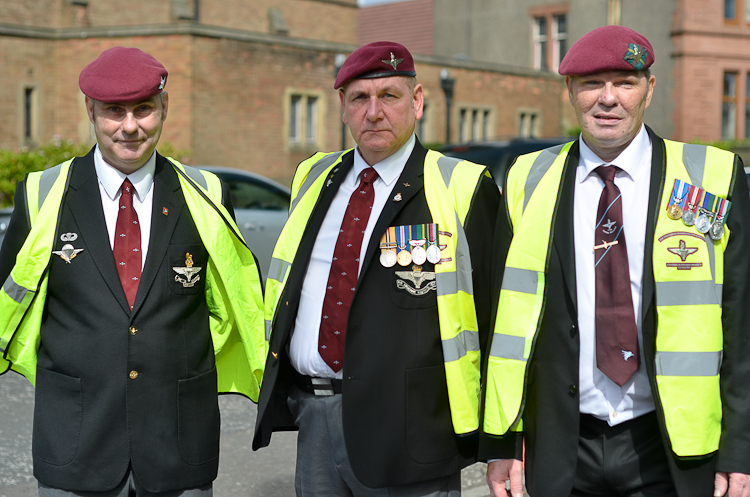 Parachute Regiment Veterans - Victory in Japan, Knightswood, Glasgow 2015