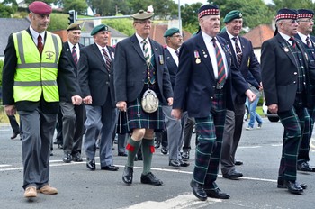 Veterans VJ Parade - Victory in Japan, Knightswood, Glasgow 2015
