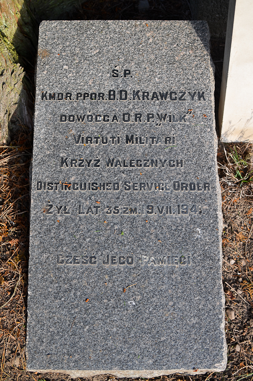 Polish war graves at Balgay cemetery, Dundee.