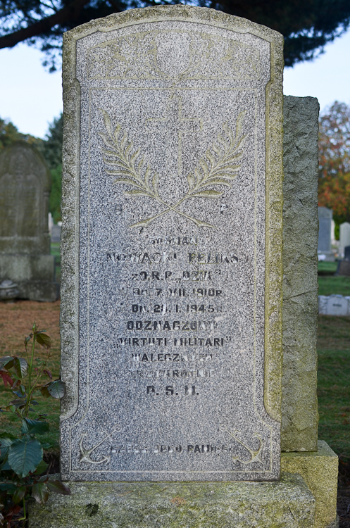 Feliks Nowacki Polish War Grave