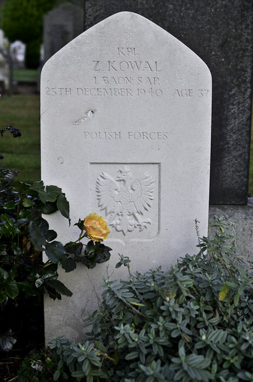 Zygmunt Kowal Polish War Grave