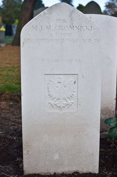 Marcel J M Gromnicki Polish War Grave