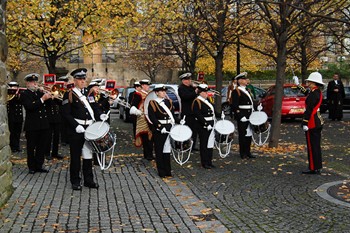 HMS Neptune Band - Seafarers Service at Glasgow Cathedral 2015