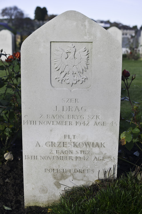 Jan Drąg Polish War Grave