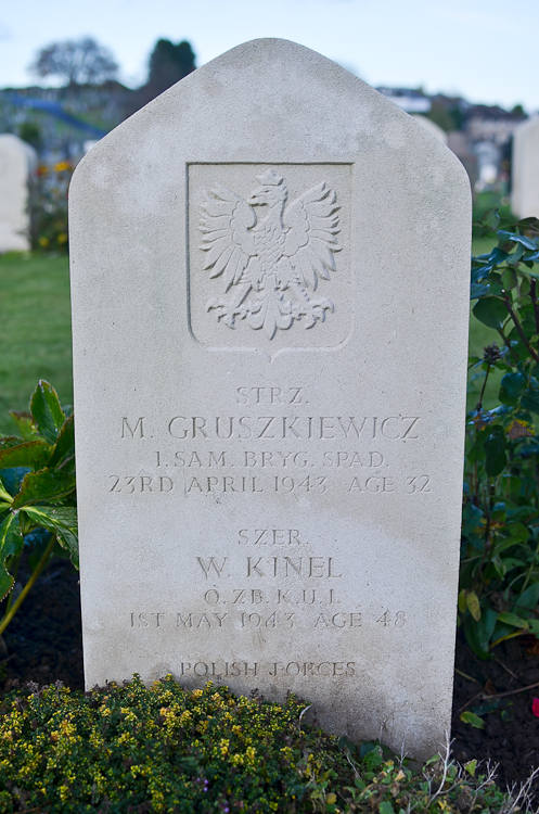 Michał Gruszkiewicz Polish War Grave