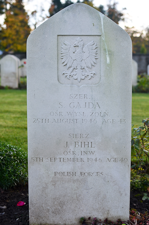 Stanisław Gajda Polish War Grave