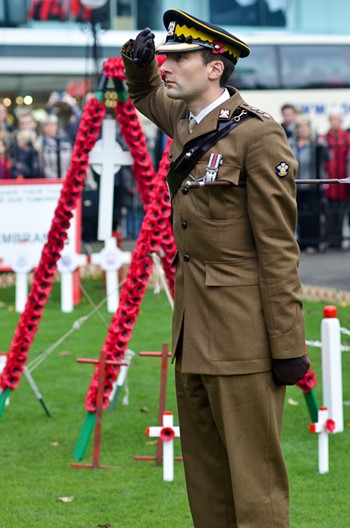 RSDG Officer - Garden of Remembrance Edinburgh 2015