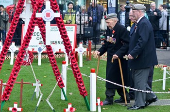 Veteran Royal Scots Dragoon Guards - Garden of Remembrance Edinburgh 2015