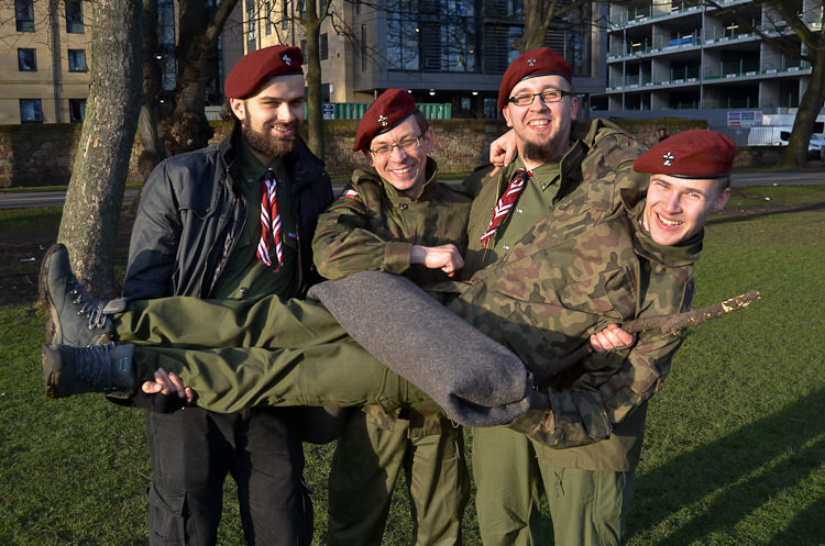 3 RDH "Nieprzemakalni" Polish Scouts Edinburgh Scotland