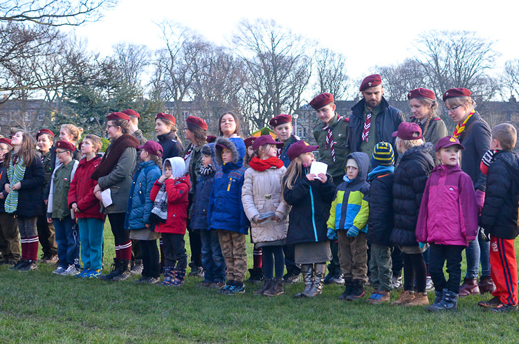 Ceremonial Scout Assembly - Polish Scouts Edinburgh