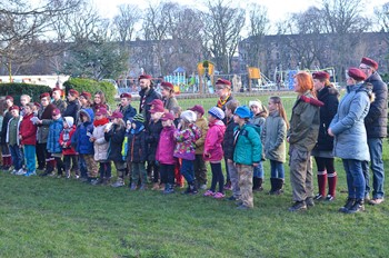 Scout Assembly - Polish Scouts The Meadows Edinburgh