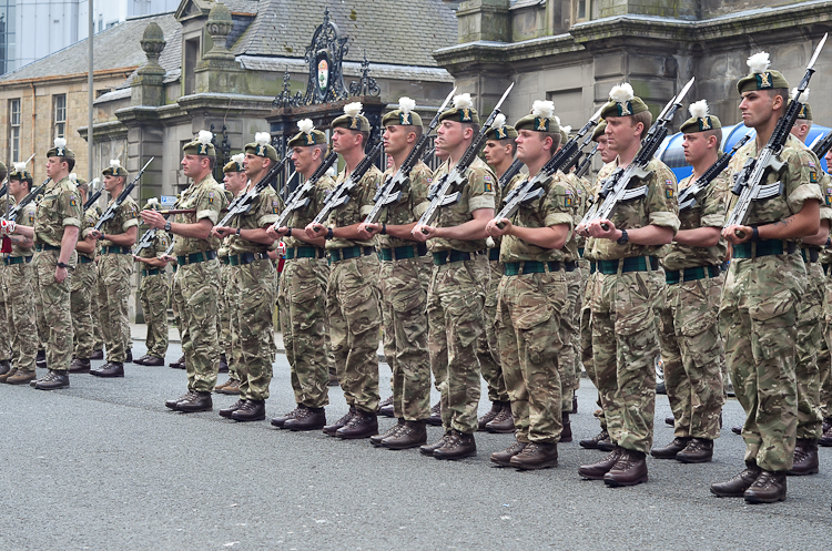 Royal Highland Fusiliers (2 Scots) Glasgow 2016