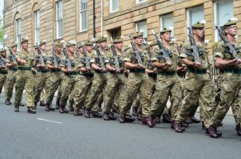 RHF (2 Scots) Parade Glasgow 2016