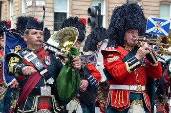 Band Royal Regiment of Scotland - 2 Scots Pipes and Drums Glasgow 2016