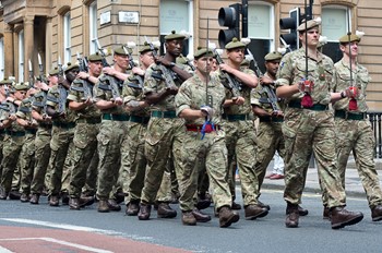 RHF Homecoming Parade Glasgow 2016