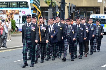 Veterans Royal Highland Fusiliers - Glasgow 2016