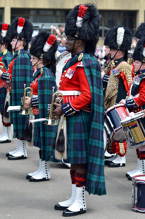 Band of the Royal Regiment of Scotland - RHF Homecoming Parade Glasgow 2016